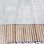 Modern carpet beige brown blue DIANA 80x150 modern rug for living room or bedroom