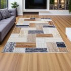 Modern carpet grey blue brown SAMI 200x300 modern rug for living room or bedroom