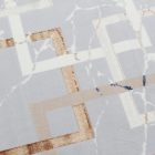 Modern carpet grey brown blue AMIR 200x300 modern rug for living room or bedroom