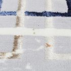 Modern carpet grey brown blue AMIR 80x150 modern rug for living room or bedroom