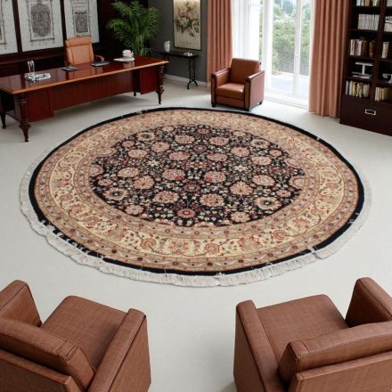 Round Carpet Jabron 243x245 Persian handmade carpet