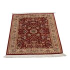 Isfahan persian rug 62x100 handmade iranian carpet