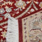 Isfahan persian rug 62x100 handmade iranian carpet