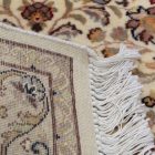 Isfahan rug 64x184 iranian handmade wool carpet