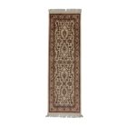 Kerman runner rug 62x189 iranian handmade wool carpet