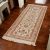 Kerman runner rug 64x184 iranian handmade wool carpet