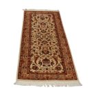 Kerman runner rug 64x184 iranian handmade wool carpet