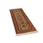 Kerman runner rug 64x184 iranian handmade wool carpet