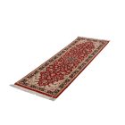 Isfahan rug 63x192 iranian handmade wool carpet