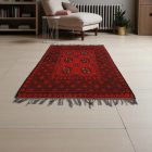Oriental carpet Aqchai 74x113 handmade afghan wool carpet