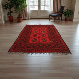 Oriental carpet Aqchai 79x112 handmade afghan wool carpet