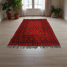 Oriental carpet Aqchai 75x113 handmade afghan wool carpet