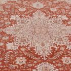 Heriz persian rug 203x308 exclusive handmade iranian carpet