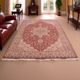 Heriz persian rug 200x304 exclusive handmade iranian carpet