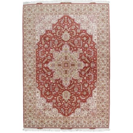 Iranian carpet Heriz 200x304 handmade persian carpet