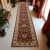 Ziegler rug 74x467 handmade oriental carpet for living room