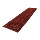 Runner rug Bokhara 80x372 handmade pakistani rug for corridor or hallways