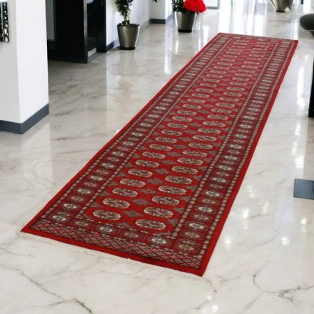 Runner rug Bokhara 81x366 handmade pakistani rug for corridor or hallways