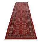 Runner rug Bokhara 81x366 handmade pakistani rug for corridor or hallways