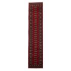 Runner rug Bokhara 79x355 handmade pakistani rug for corridor or hallways