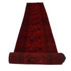 Runner carpet Kargai 99x887 handmade Afghan carpet