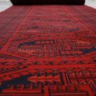 Runner carpet Khal Mohammadi 100x889 handmade Afghan carpet