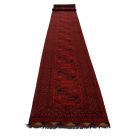Runner carpet Elephant Foot 90x783 handmade Afghan carpet
