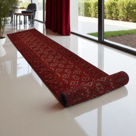 Runner carpet Khal Mohammadi 85x778 handmade Afghan carpet