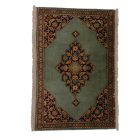 Nain rug 72x110 handmade persian carpet
