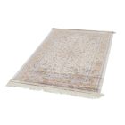 Silk rug Reihan cream 100x150 viscose silk Persian carpet