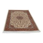 Silk rug Reihan cream 120x180 Iranian viscose silk carpet