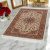 Silk rug Reihan cream 90x150 high-quality viscose silk carpet from Iran
