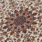 Silk rug Reihan cream 90x150 high-quality viscose silk carpet from Iran