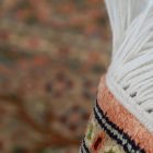 Silk carpet Kashmiri 158x95 handcrafted oriental rug