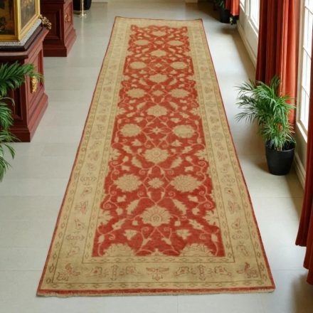 Ziegler rug 103x354 handmade oriental runner carpet