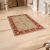 Ziegler rug 126x184 handmade oriental carpet for living room