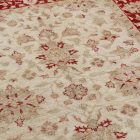 Ziegler rug 126x184 handmade oriental carpet for living room
