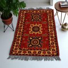 Afghan carpet 61x96 handmade oriental wool carpet