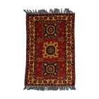 Afghan carpet 61x96 handmade oriental wool carpet