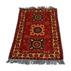 Afghan carpet 61x96 handmade oriental wool carpet