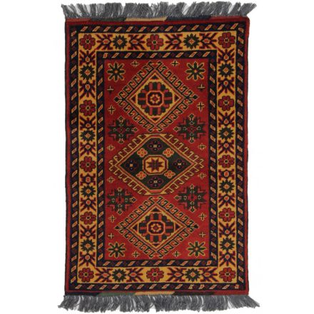 Afghan carpet 59x89 handmade oriental wool carpet