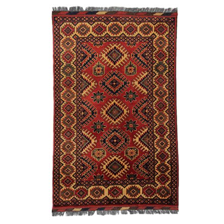 Afghan carpet 81x125 handmade oriental wool carpet
