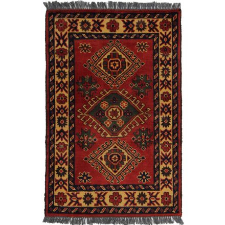 Oriental carpet 62x94 handmade Afghan wool carpet