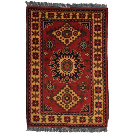 Oriental carpet 62x93 handmade Afghan wool carpet