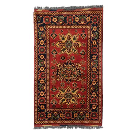 Oriental carpet 76x127 handmade Afghan wool carpet