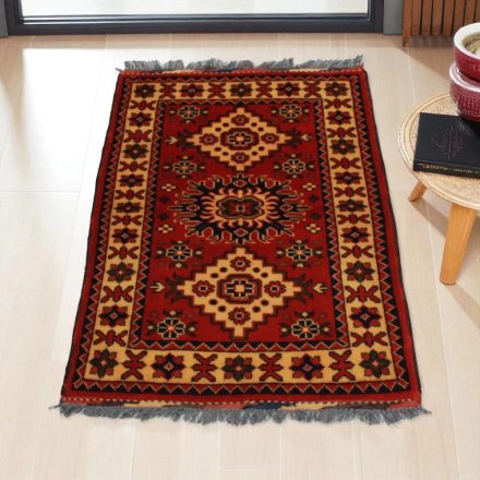 Afghan carpet 61x96 handmade oriental wool carpet