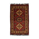 Afghan carpet 61x96 handmade oriental wool carpet