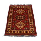 Afghan carpet 61x96 handmade oriental wool carpet