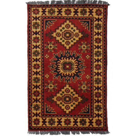 Afghan carpet 61x90 handmade oriental wool carpet