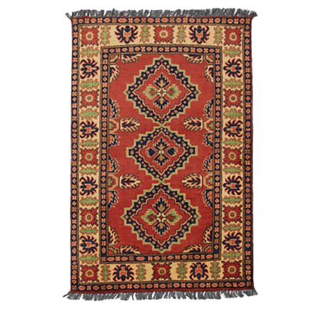 Oriental carpet 83x124 handmade Afghan wool carpet